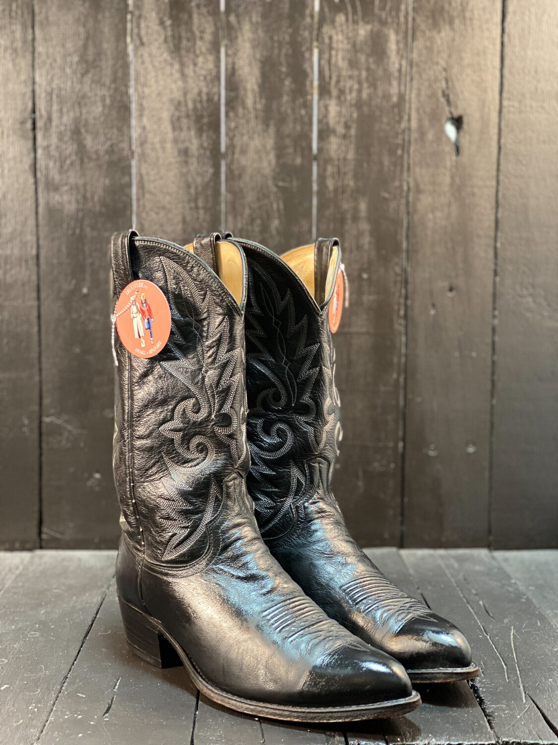 vintage design western boots